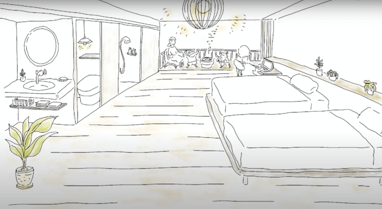 Deluxe Panoramic Ocean Twin Room